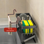 Practical Sink Rack | Rust-resistant | With Towel Holder | AquaOrganizer