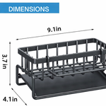 Practical Sink Rack | Rust-resistant | With Towel Holder | AquaOrganizer