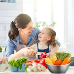 Multifunctional Stainless Steel Colander Set for the Kitchen