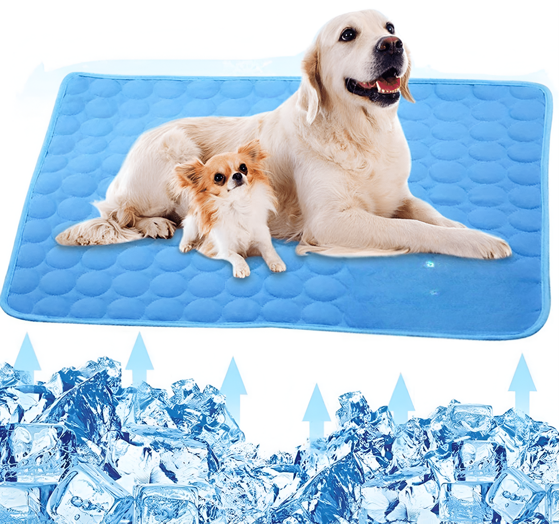 Cooling Mat for Dogs and Cats – Comfortable Self-Cooling Mat for Pets