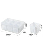 Praktischer Kühlschrank-Organizer | Feuchtigkeitsabweisende Box mit Einsätzen
