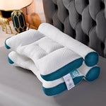 Neck support pillow for restful sleep
