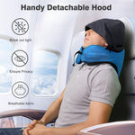 Multifunctional Travel Pillow with Hood | ComfortNest