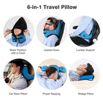 Multifunctional Travel Pillow with Hood | ComfortNest