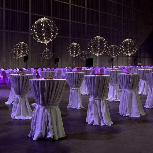 Luminous Balloons for Parties | Reusable Decoration | Gentle Light at the Touch of a Button | LuminaBalloons