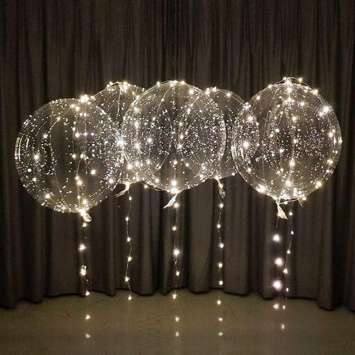 Luminous Balloons for Parties | Reusable Decoration | Gentle Light at the Touch of a Button | LuminaBalloons