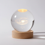 Galaktische Tischleuchte – Stilvolle Lampe mit Planeten-Design