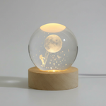 Galaktische Tischleuchte – Stilvolle Lampe mit Planeten-Design