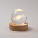 Galaktische Tischleuchte – Stilvolle Lampe mit Planeten-Design