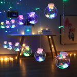 LED light garland – Waterproof outdoor string lights in warm white