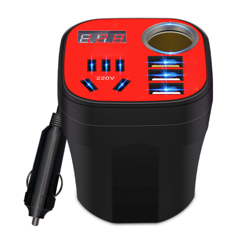 Auto-Montierter Becher-Inverter mit QC-Ladegerät