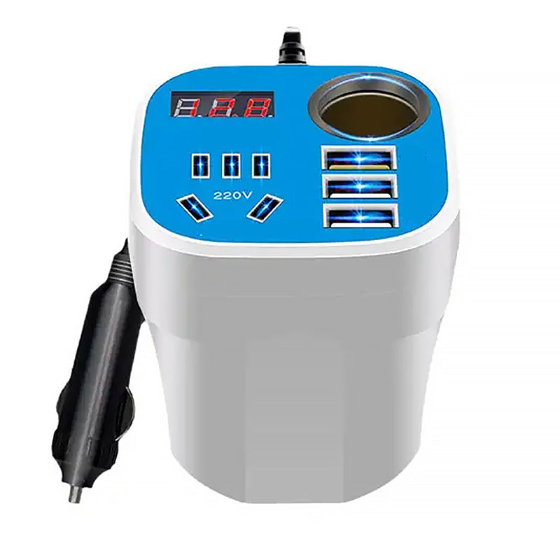 Kraftvoller 200W Auto-Inverter mit USB-Anschlüssen