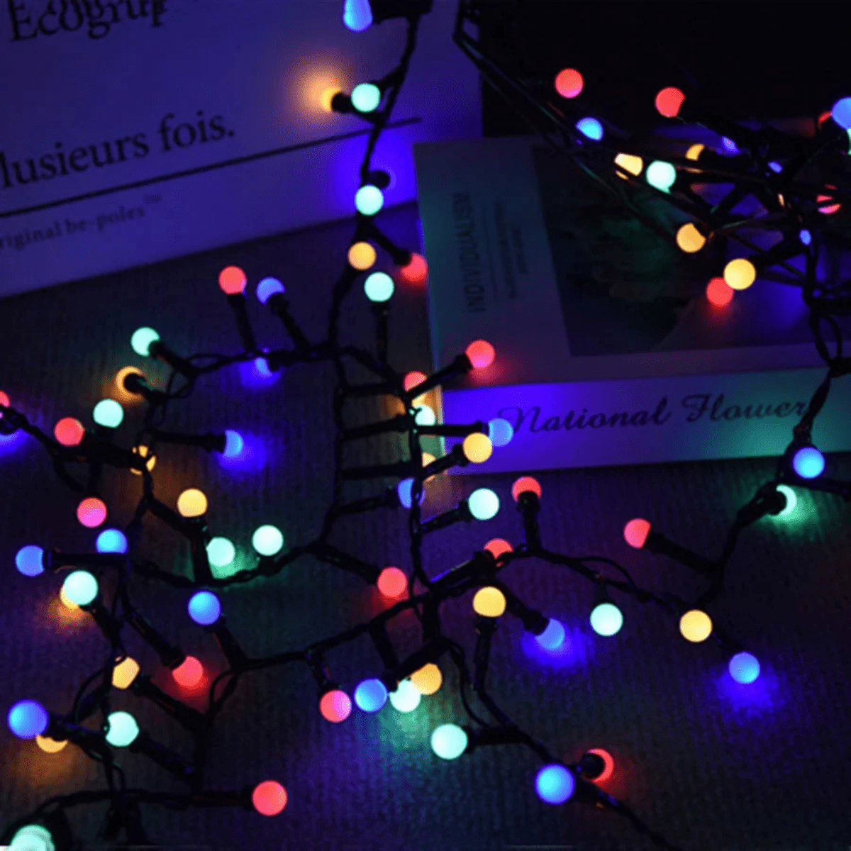 LumiGlow LED Lichterkette für den Außenbereich – Wetterfest mit 8 Modi