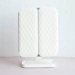 Foldable LED Cosmetic Mirror with Triple Lighting