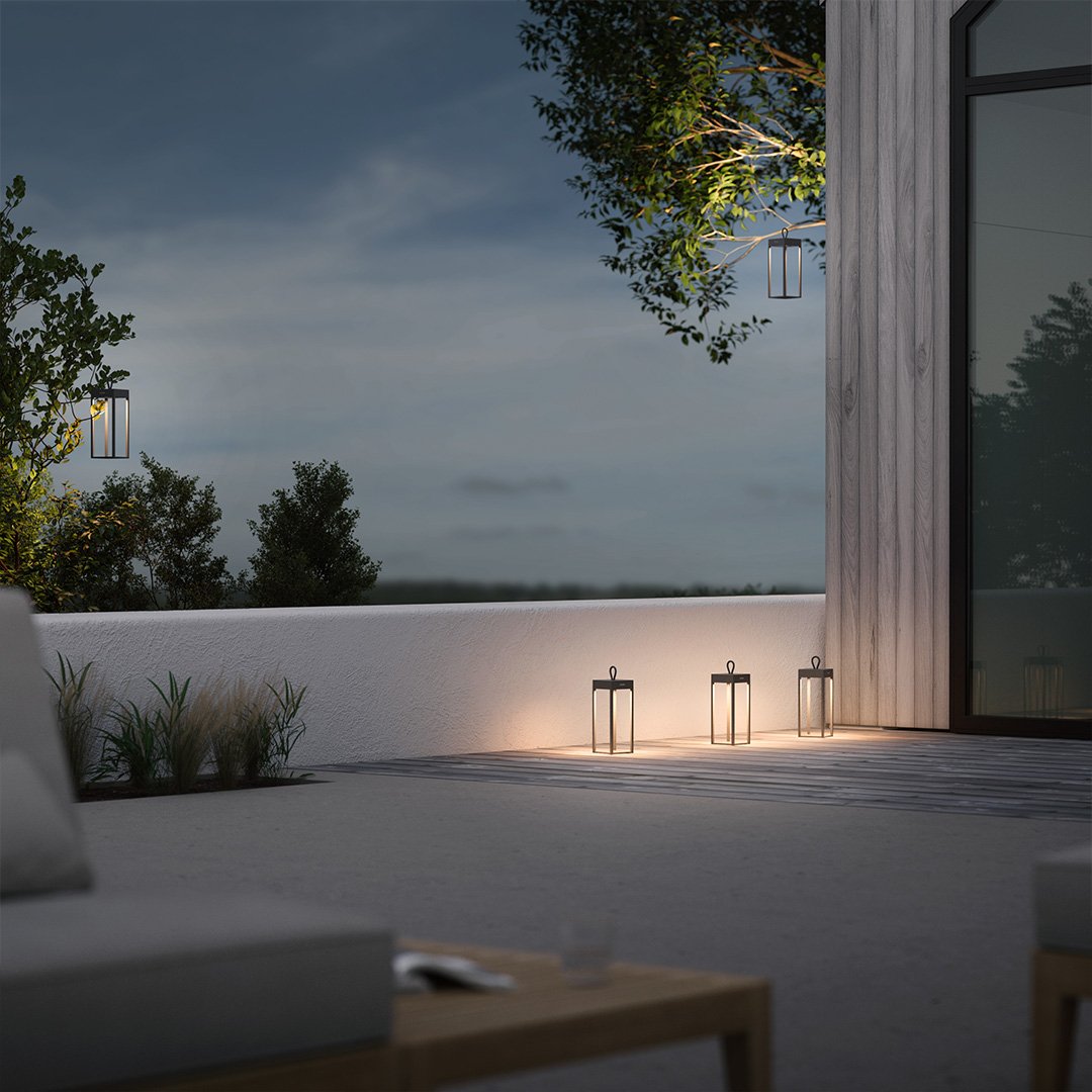 Dimmbare LED-Lampe für Innen und Außen – Modern & Flexibel