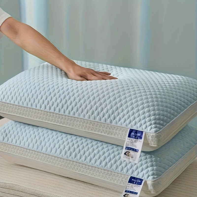 Cooling Pillow – Breathable and soft, ideal for neck support and relaxation, promoting sleep and regulating temperature