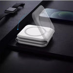 Compact Wireless Charging Station for Multiple Devices – Ideal for Travel