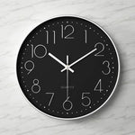 Große 3D Wanduhr mit Klaren Ziffern – Modernes Wohn- und Bürozubehör