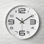Große 3D Wanduhr mit Klaren Ziffern – Modernes Wohn- und Bürozubehör