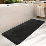 Large Non-Slip Bath Mat with Stylish Stripe Pattern for Safety and Comfort