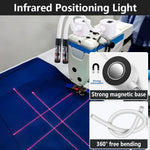 Precise Sewing Laser | Magnetic Mount | Flexible Arm