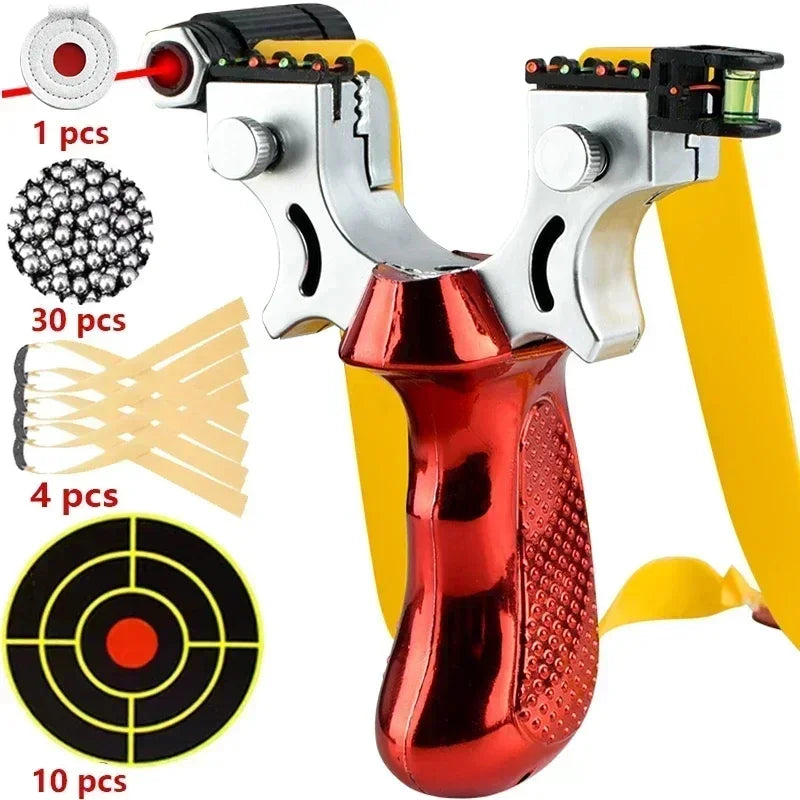 Outdoor Accuracy: Handy Target Shooting Game with LED & Level