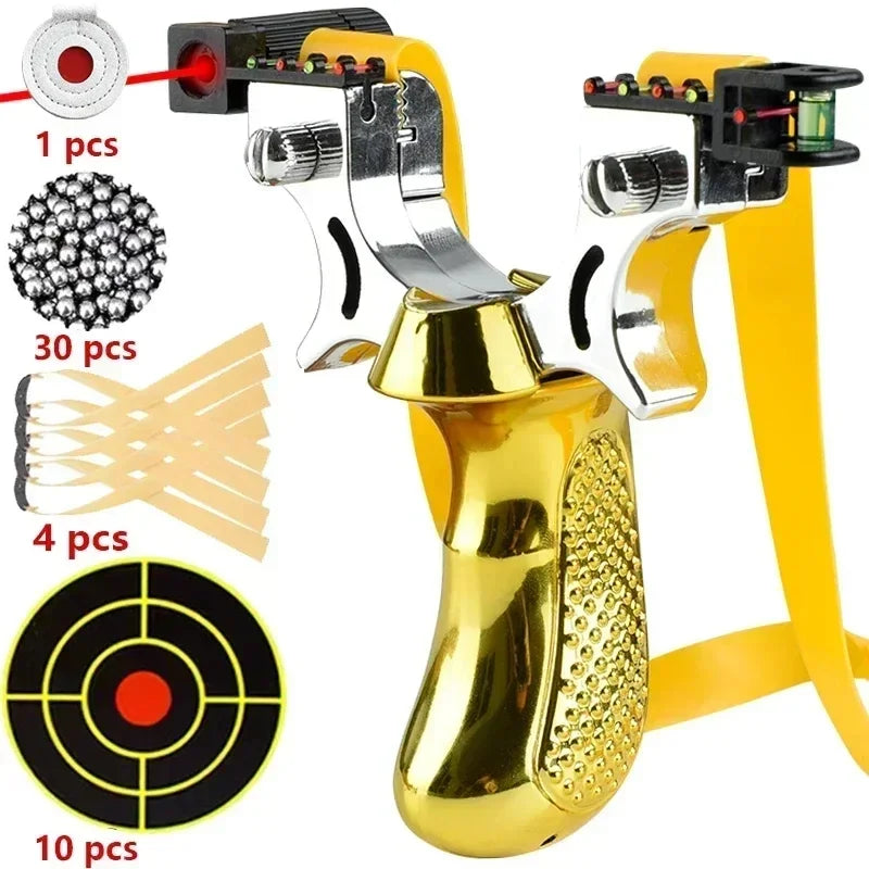 Outdoor Accuracy: Handy Target Shooting Game with LED & Level