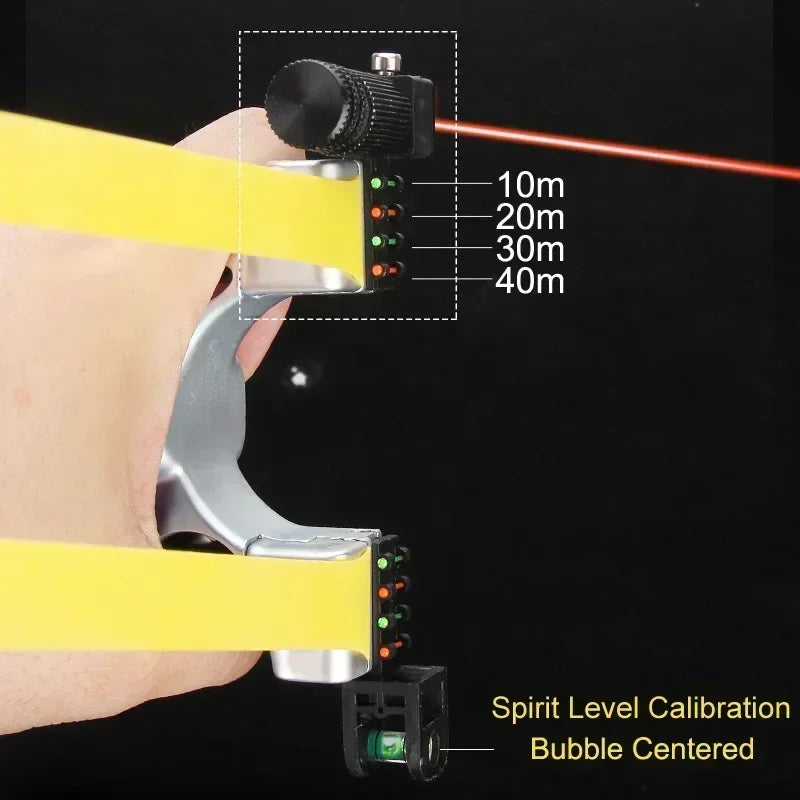 Outdoor Accuracy: Handy Target Shooting Game with LED & Level