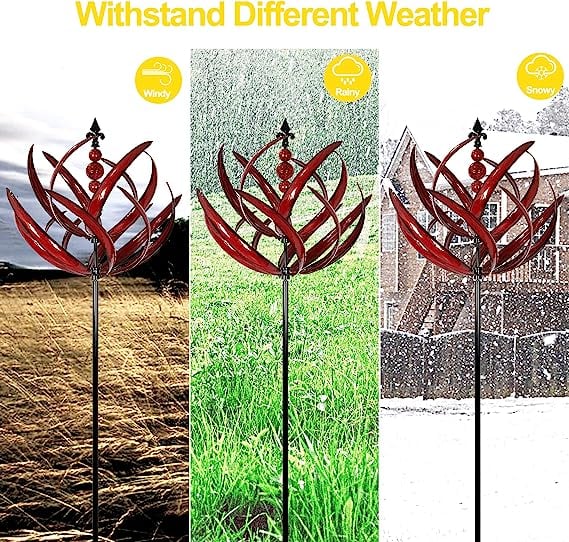 Neueste Ausführung – Automatisch Rotierende Wetterfahne
