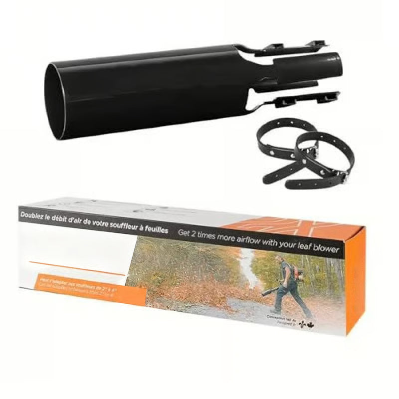 Leaf Blower Air Amplifier | Efficient Airflow | Quick Tool-Free Assembly | AeroBoost