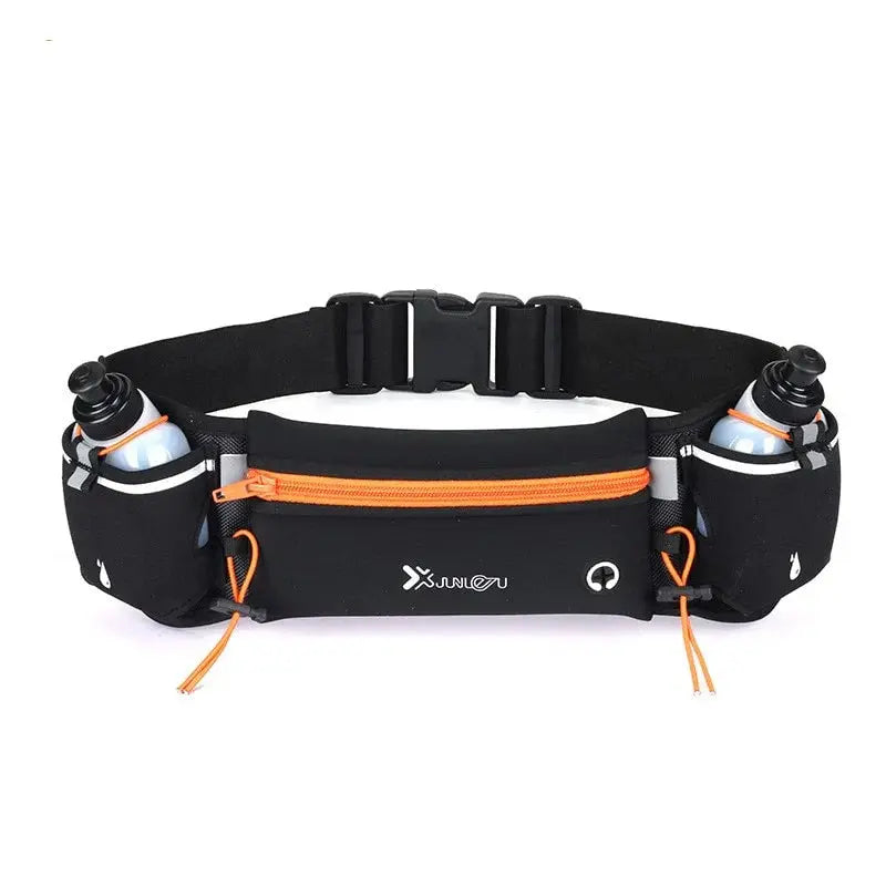 Sports Fanny Pack with Water Bottles | Ideal Hands-Free Solution | Water-Repellent | HydrateMate