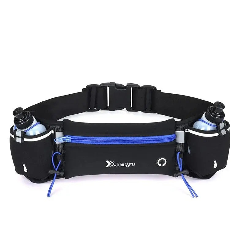 Sports Fanny Pack with Water Bottles | Ideal Hands-Free Solution | Water-Repellent | HydrateMate