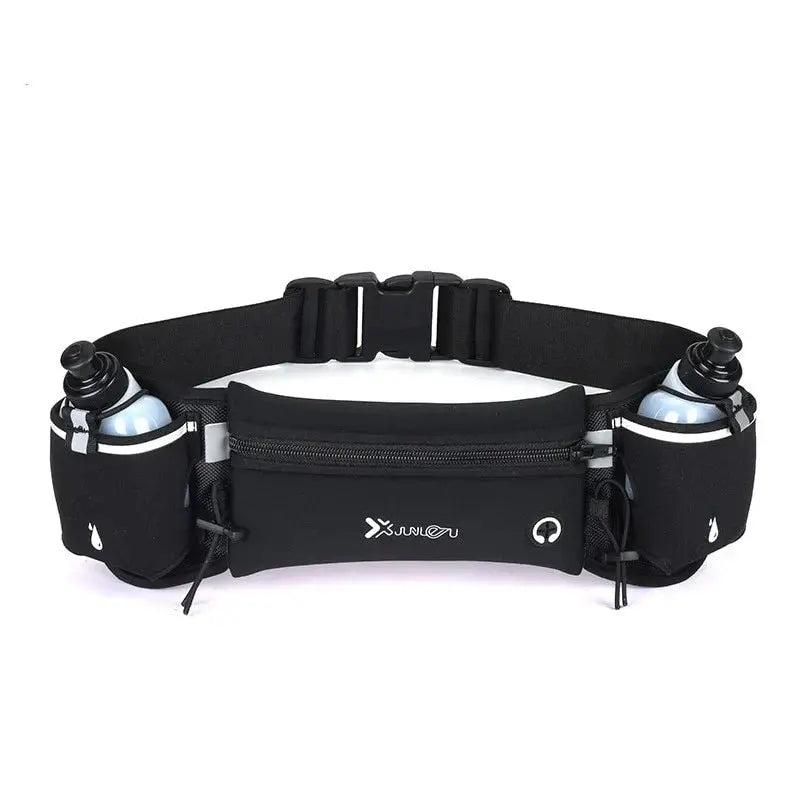 Sports Fanny Pack with Water Bottles | Ideal Hands-Free Solution | Water-Repellent | HydrateMate