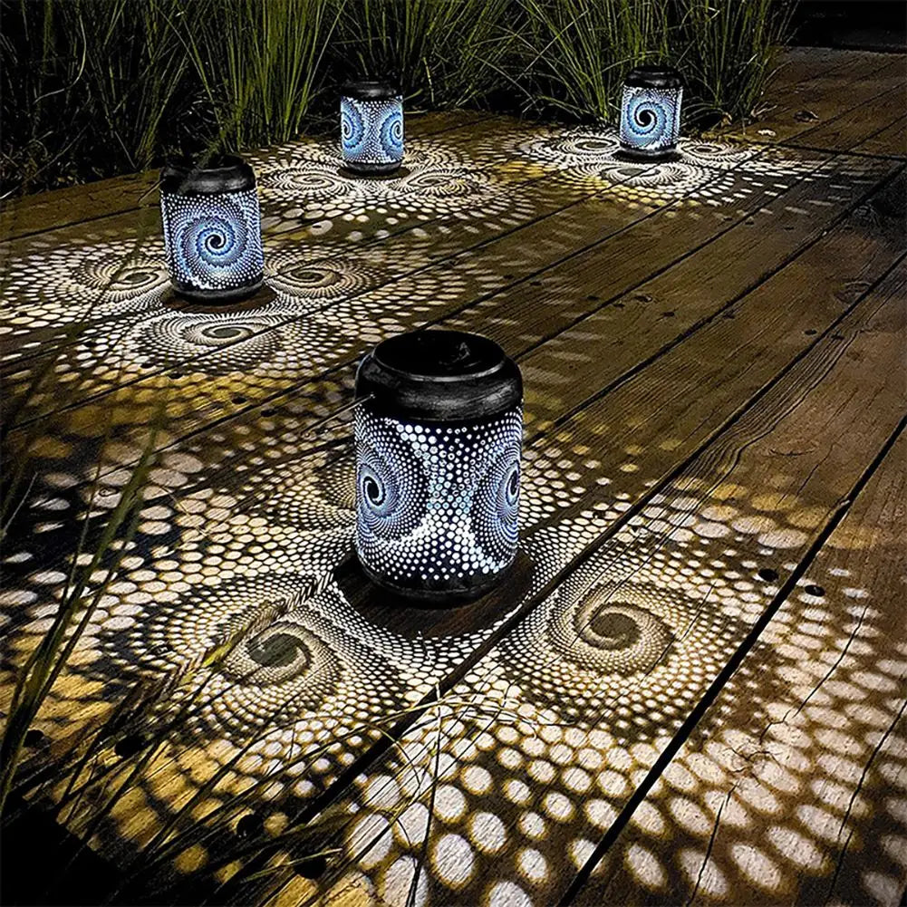 Lebendige Solar-Kriechtierlichter für Ihren Garten