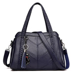 Elegant Leather Handbag | Roomy and Practical for Women