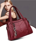 Elegant Leather Handbag | Roomy and Practical for Women