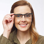 Verstellbare Lesebrille | Stufenlose Fokussierung | Klare Sicht