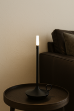 Elegant LED Candle Lamp - Rechargeable Touch Dimming Light for Coziness