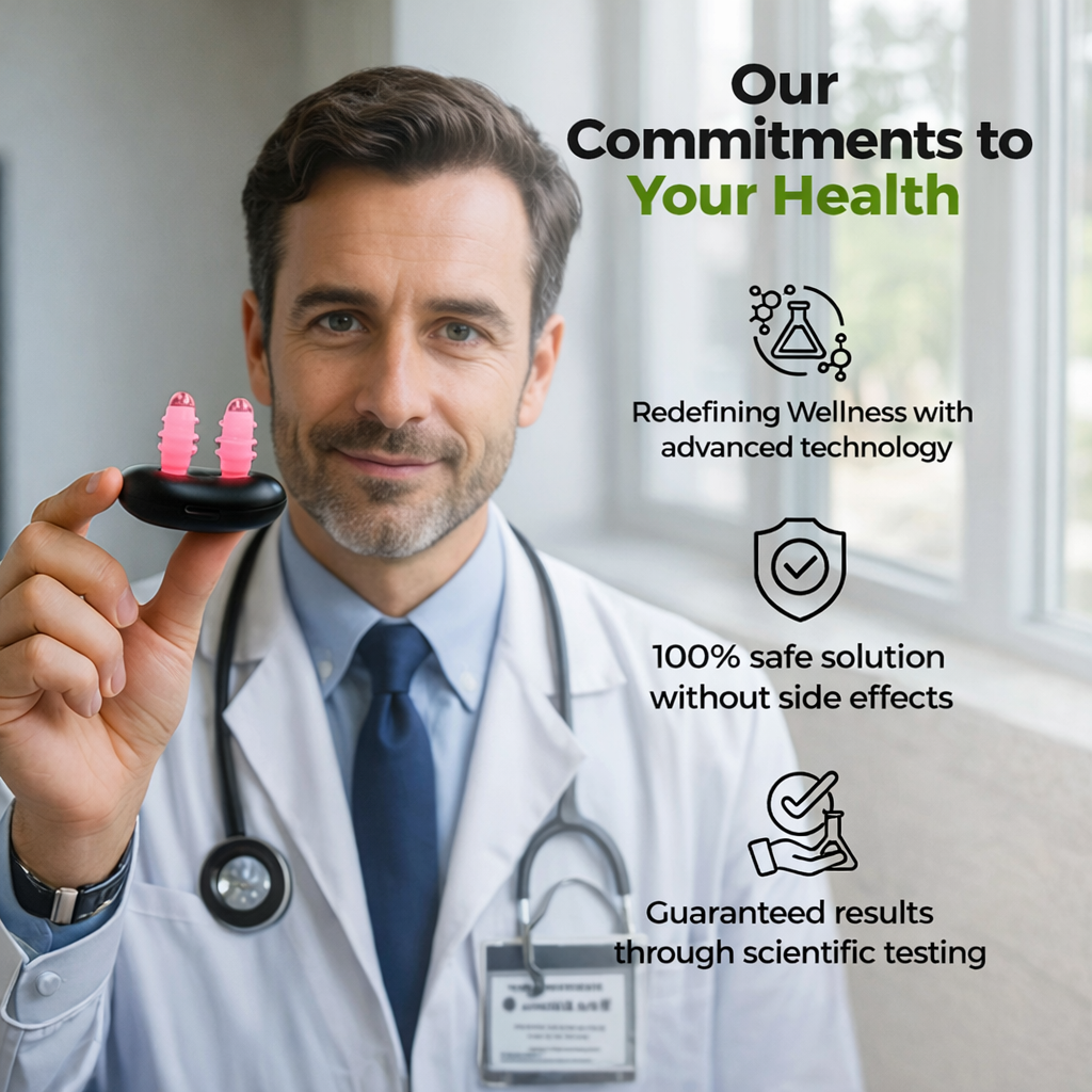 Light Therapy Device for Nasal Breathing | Cordless with Automatic Shut-off