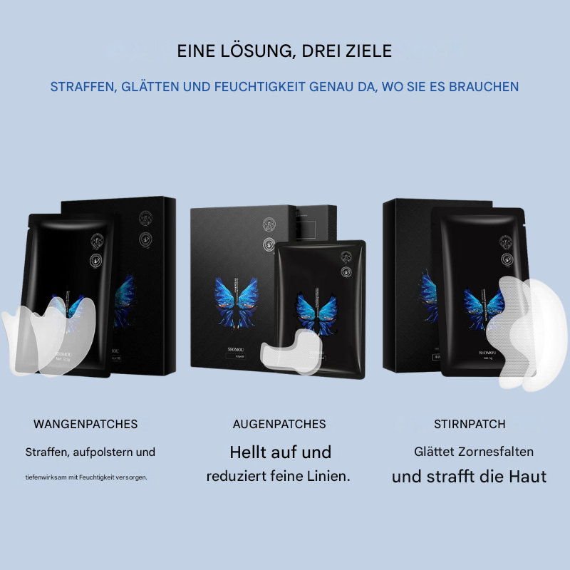 Skin-Tightening Face Strips | Instant Smoothing & Firming | Wrinkle Care Without Surgery | GlanzLift