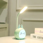 Playful LED Desk Lamp with Flexible Neck – Gentle Light for Your Eyes