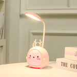 Playful LED Desk Lamp with Flexible Neck – Gentle Light for Your Eyes