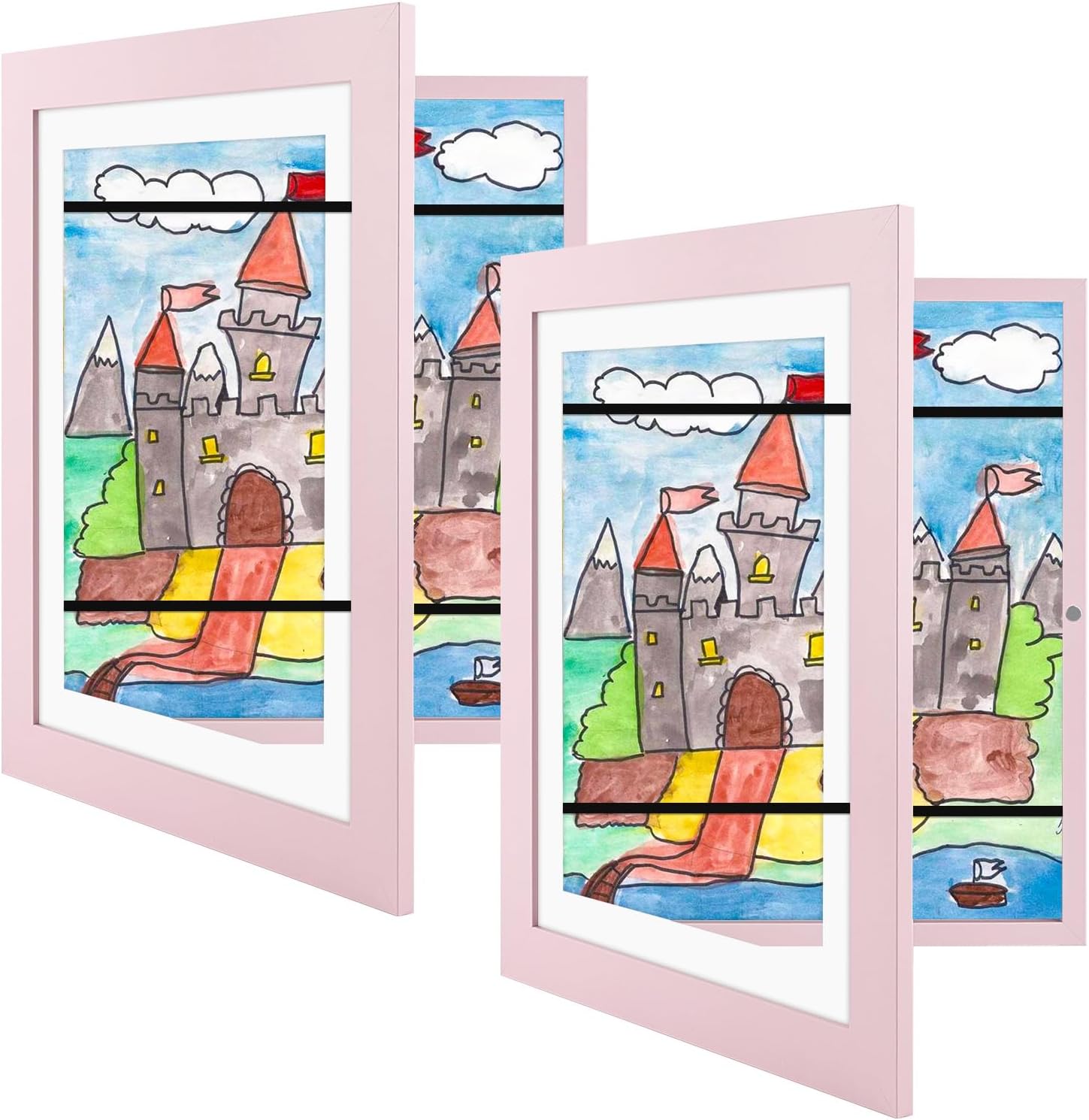 Kreativrahmen für Kinderkunstwerke | Stilvolle Präsentation