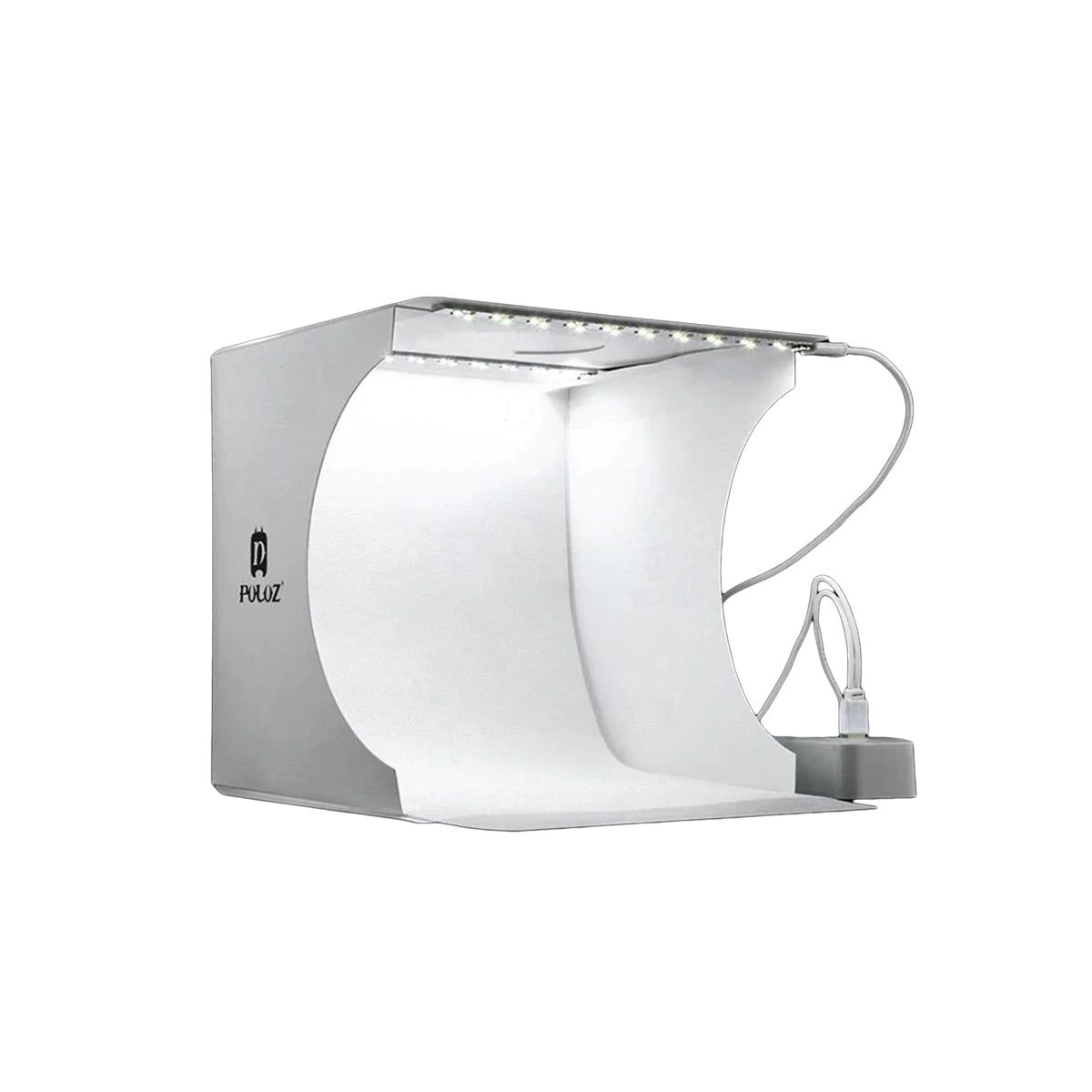 Mini Photo Studio "LumiCube" with LED Lighting and 6 Backdrops