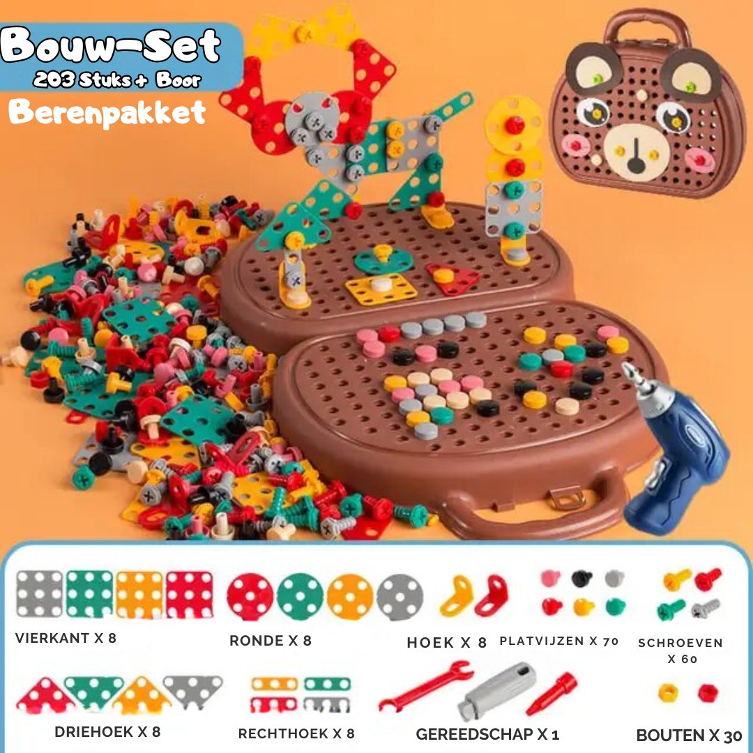 Lob Rabbit - Kreatives Bau-Set mit Elektrischem Werkzeug für Kinder