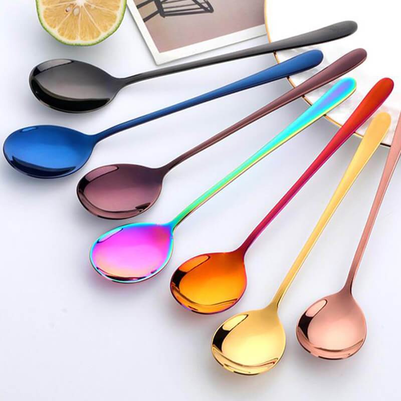 Colorful long-handled spoons | Color Magic