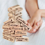 LoveBlocks - Spielerisches Holzblockspiel für Paare