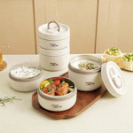 Fresh Food Container Set | Portable Insulated Lunch Containers
