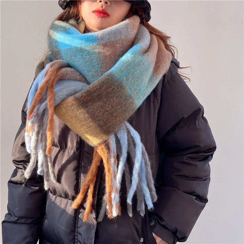 Eleganter Damen Schal für stilvolle Wintertage