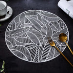 Elegante runde Tischsets aus PVC – Stilvolle Platzdeckchen für Ihr Esszimmer